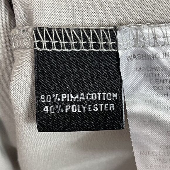 Travis Mathew Polo Shirt Mens Extra Large Gray Golfing Casual Preppy Adult - Picture 9 of 13